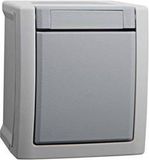 VIKO 90591003-DE Pacific Knop spatwaterdicht Grijs 1 stuk(s)