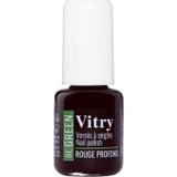 Vitry Vernis à ongles Be Green Rouge Profond 6ml