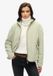 Superdry Active fleece met volledige rits dames truien dusty sage