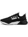 PUMA Retaliate 3 chaussures de course unisexes, Noir/Blanc, Taille 37,5