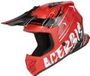 Acerbis Profile Scratch Jeugd motocrosshelm - Rood/wit/zwart