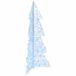 vidaXL Kerstboom met 100 LED's Koud Wit 120 cm Acryl