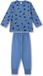 Sanetta Pyjama Lange Mouw Dierenprint Blauw Katoen Kinderen Maat 140