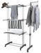 Sèche-linge télescopique réglable à trois couches pour intérieur, grande capacité 75-142,5 * 64 * 170 cm
