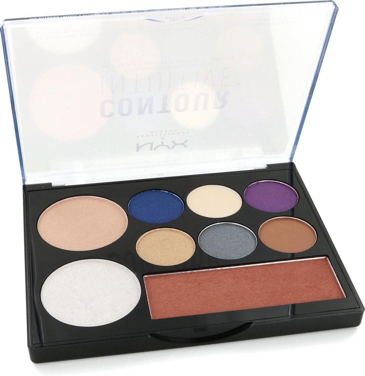 NYX Professional Makeup NYX Contour Intuitive Eye and Face Sculpting Palette - 04 Jewel Queen