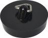 Go Go Gadget - Gootsteendop - Dop - Gootsteen afsluiten - One Size - Zwart - 44 mm