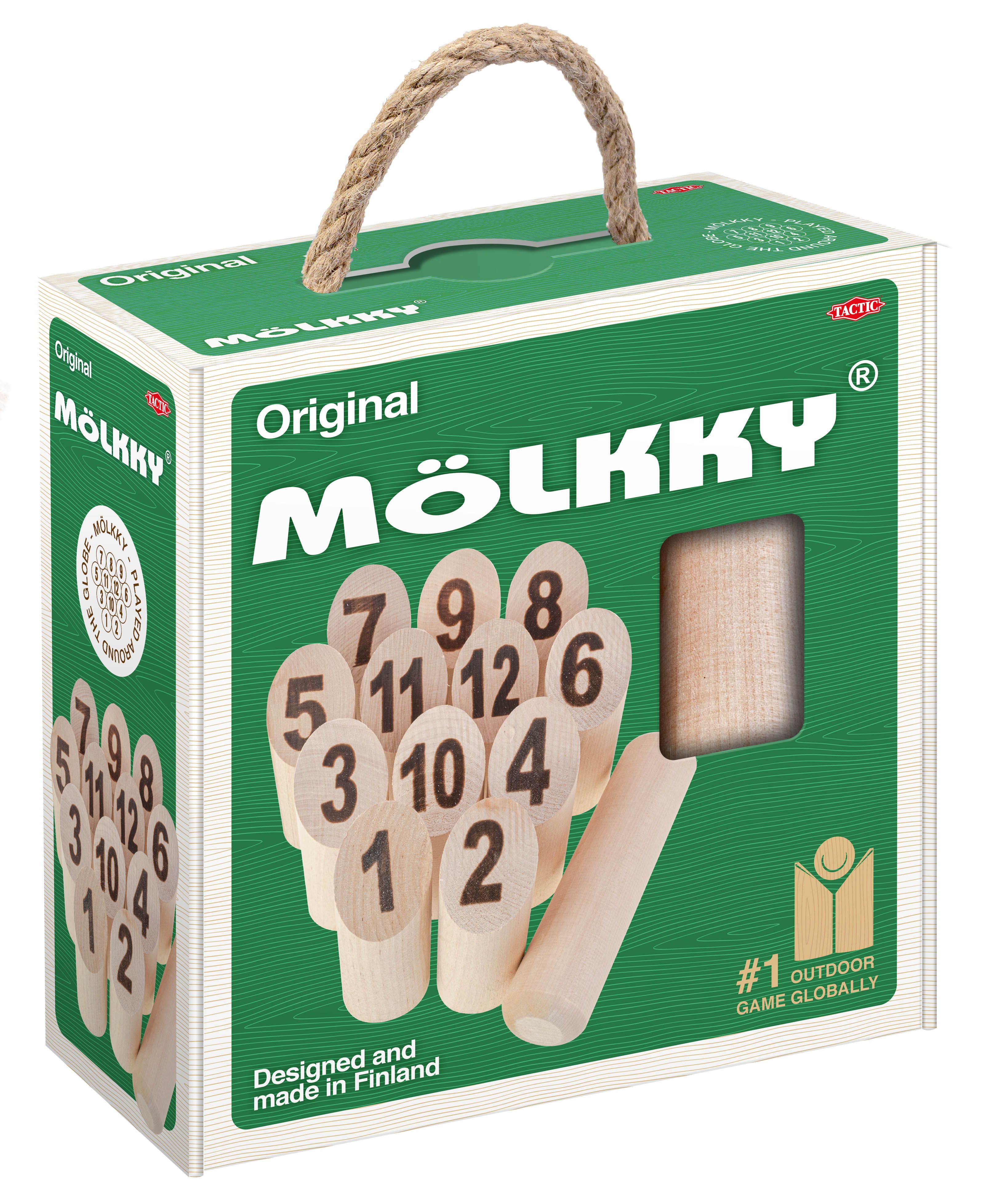 Tactic Mölkky - Hout - Gooispel - Unisex - Vanaf 6 jaar