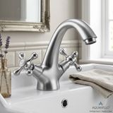 Aquanello Wastafelkraan RVS Heritage Ascot NB-4101-HA