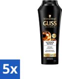 Gliss Kur Shampoo Réparateur Ultime - 5 x 250 ml