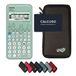 Casio FX-92B Secondaire incl. WYNGS Housse de protection Noir - Calculatrice scientifique