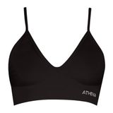 Athena - My Petit Prix damesbeha – naadloos – ultrazachte microvezel, ademend, rekbaar – Oeko-Tex Standard 100 label, zwart., S