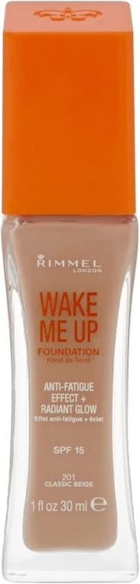 Rimmel London Wake Me Up Foundation with Vitamine C - 201 Classic Beige - Foundation