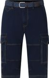 Babista heren Denim Bermuda - 60 - donkerblauw - Plus Size