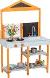 AIYAPLAY Modderkeuken voor buiten - Speelkeuken - Buitenkeuken voor kinderen - Zandkeuken - Lichtblauw