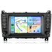 Hexinex 2GB+32GB Android 15 autoradio pour Mercedes W203, avec fonctionnalité Carplay sans fil