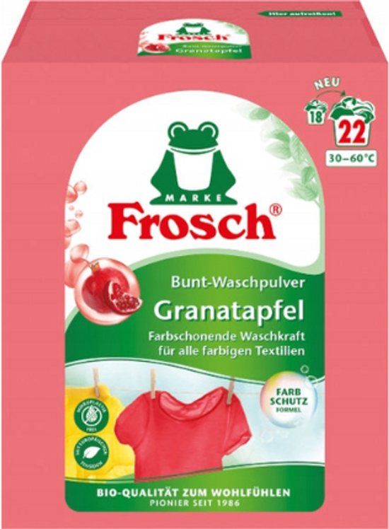 Frosch Kleurpoeder Wasmiddel Granaatappel 1.45 kg