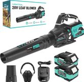 Ventra® Accu Bladblazer - Elektrisch - Brushless - 13.5m3/min Luchtvolume - Turbostand - 2x 4000mAh - Snellader