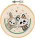 Vervaco - Panda and bunny love borduurpakket - PN-0214355