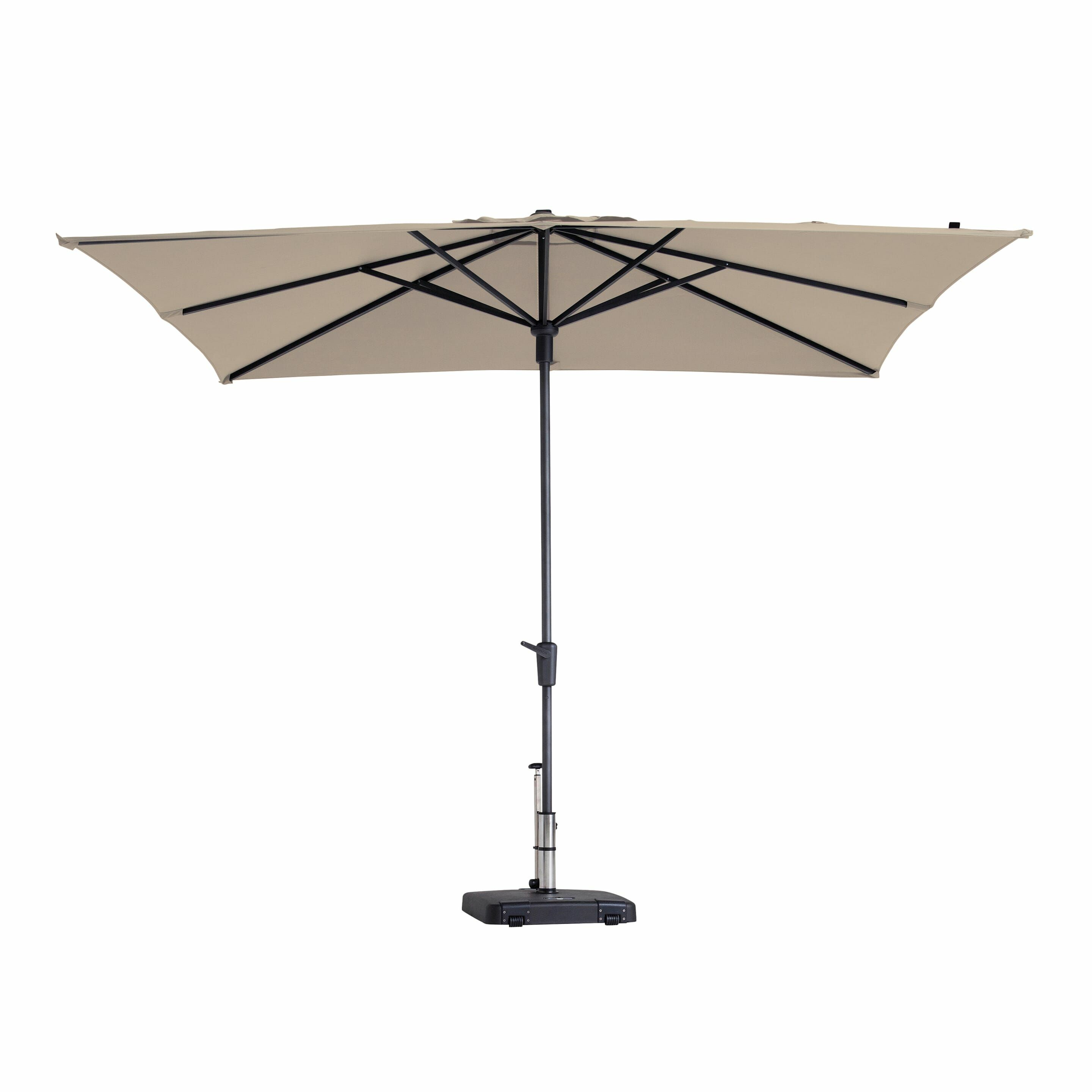Madison Syros Vierkante Parasol - Polyester - 280x280cm - Beige