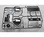 TAMIYA R-Parts opbergbakken chroom King Hauler