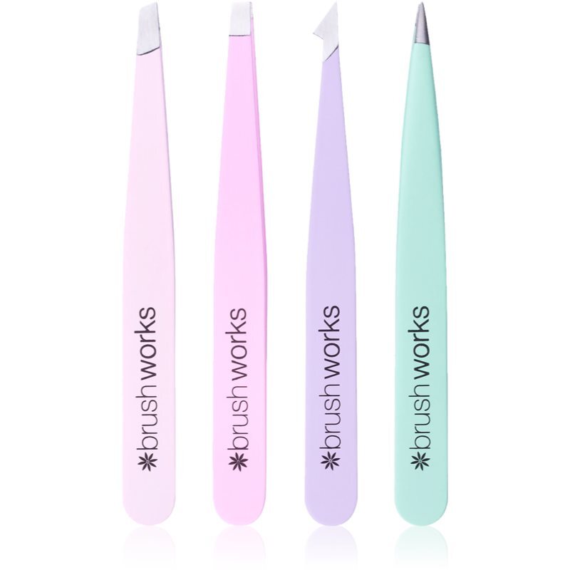 Brushworks Tweezer Set