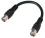 Kathrein EVL 340 Câble coaxial 0,34 m F mâle vers F mâle droit Noir