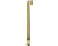 Christmas Decoration Kerstkrans ophangen deurhanger - goud - 29,5 cm - haak