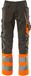 Mascot Safe Supreme Broek met kniezakken 15679-860 - donkerantraciet/hi-vis oranje - C51 - 90