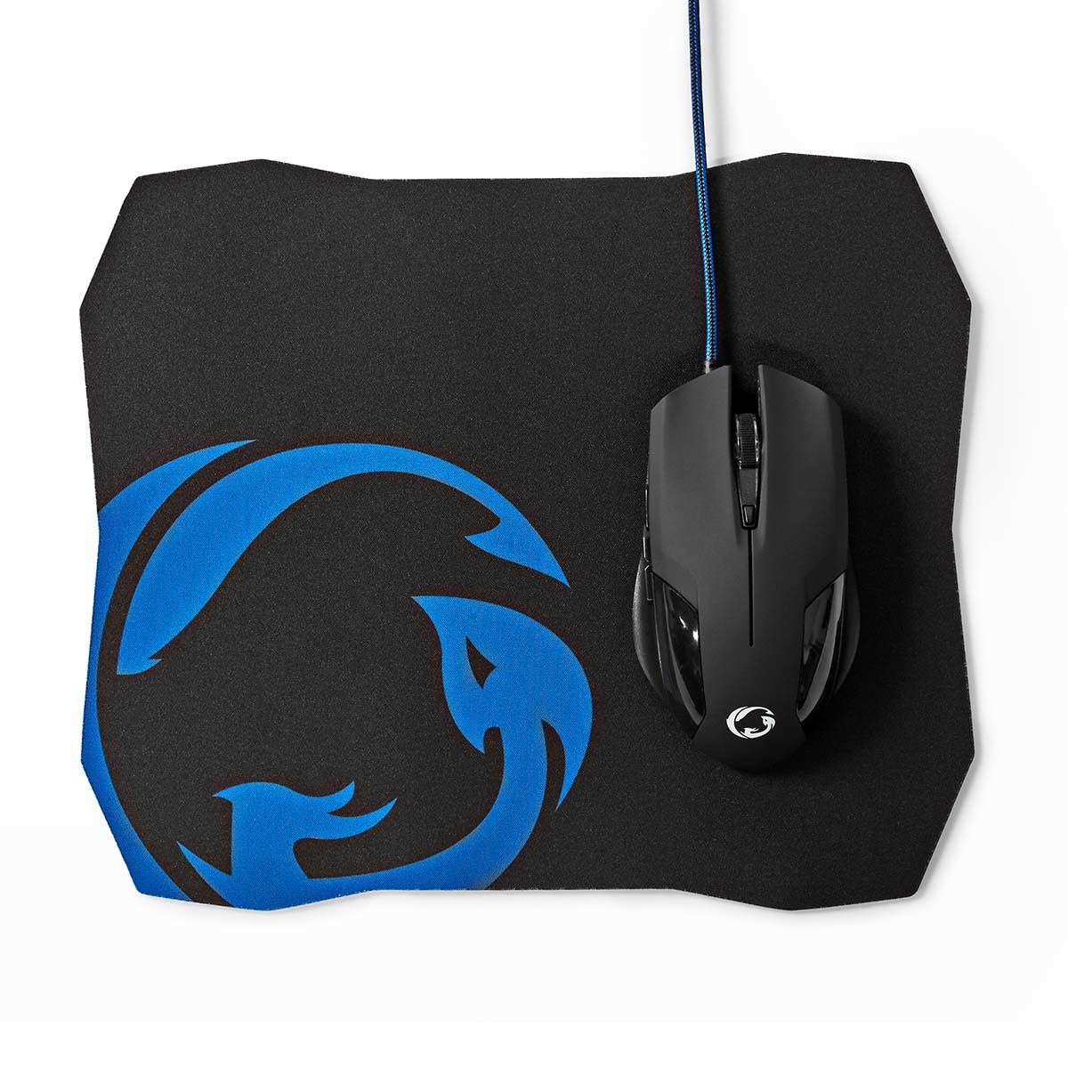 Nedis GMMP110BK Gaming Muis - Rechtshandig - Optisch - 7200 DPI - Zwart