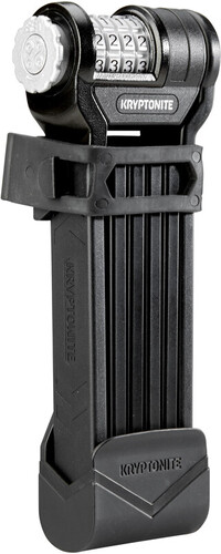 Kryptonite Keeper 585 Foldable Combo Lock Ø3mm, zwart