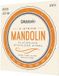 D'Addario EFW74 Flatwound Stainless Steel Medium 11-36 snaren voor mandoline