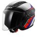 LS2 OF616 Airflow II Rush Wit Blauw Rood Jethelm - Maat XXXL - Helm