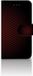 B2Ctelecom iPhone Xs / X Book Case - Geruit Rood - Kunstleer