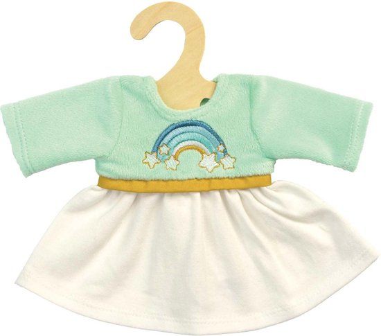 Heless Poppenjurk Regenboog - Poppenkleding 35-45 cm Multicolor