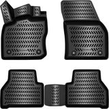 ELMASLINE Elmers Gesellschaft mbH (Elmasline) 3D Rubber Automatten voor Volkswagen CADDY 2020-2026 [V] - Zwart - 4 stuk(s)
