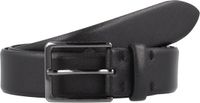 bugatti Leren Riem Men's Belt W90 Black Zwart