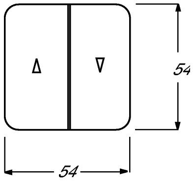 Busch-Jaeger 2504-214 Veiligheidsplaatjes voor stopcontacten wit
