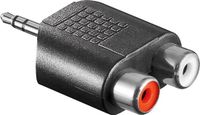 Goobay Wentronic GmbH 3,5mm Jack (m) - Tulp (v) stereo audio adapter