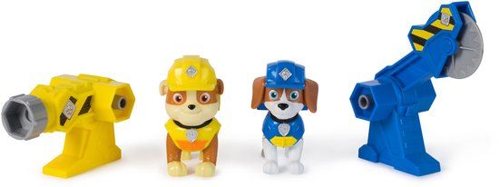 Rubble & Crew Power Tool Pups Rubble & Wheeler Speelgoedfiguren