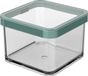 Rotho LOFT Bewaardoos 10x10x7.2 cm 0.5L Mistletoe Groen/Transparant