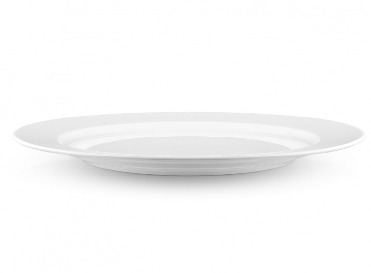 Eva Trio dinerbord Legio 28 cm porselein wit