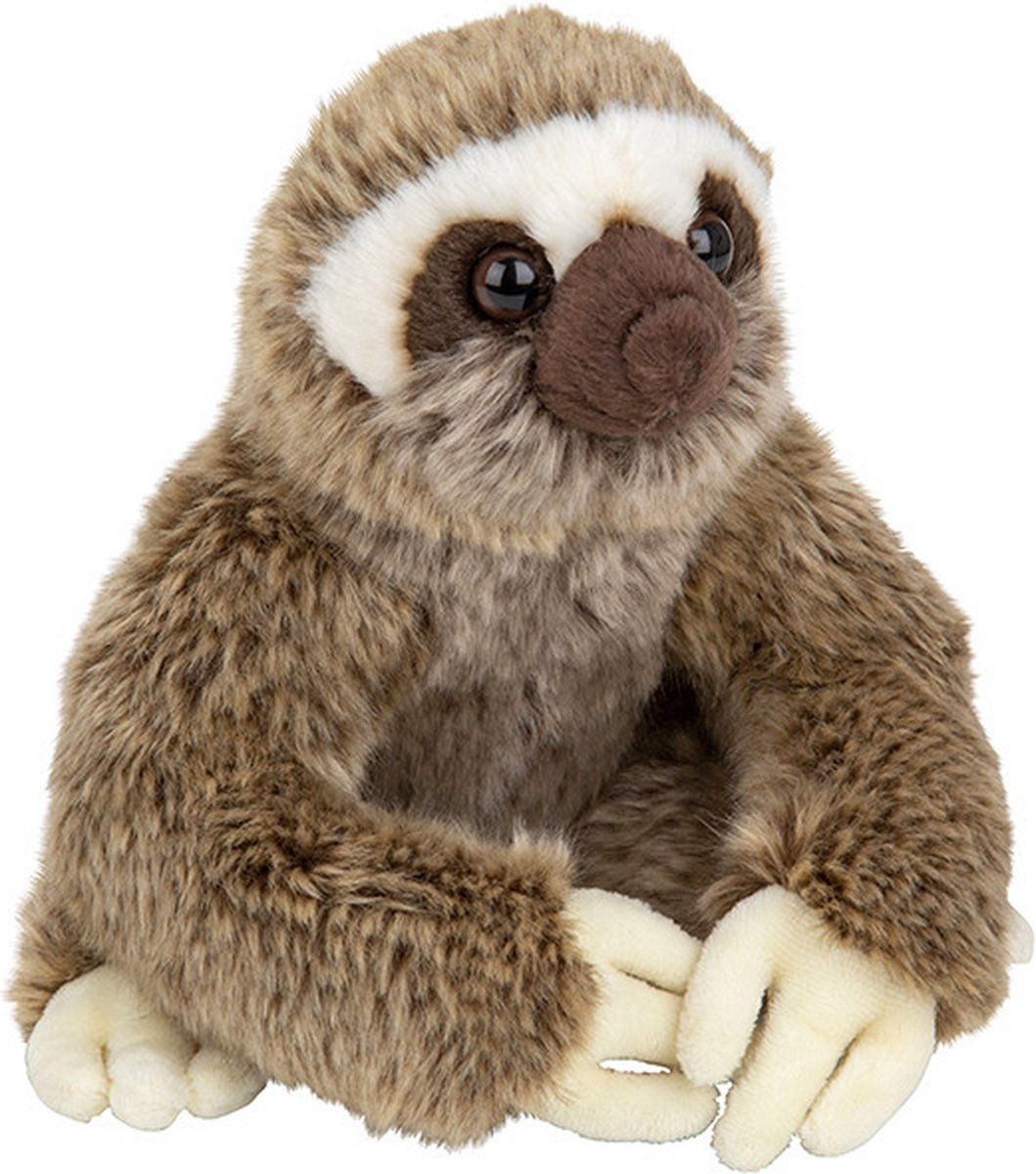 Nature Planet Pluche Luiaard knuffel van 20 cm