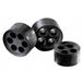 Wiska 10064392 MFD 12/04/020 M12 4 x 0 - 2 mm Elastomeer Zwart 1 stuk(s)