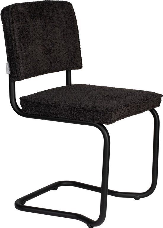 Zuiver Ridge Kink Eetkamerstoelen Soft Wit - Set van 2