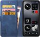 Rosso Element Wallet Book Case voor Nothing CMF Phone 1 - Blauw