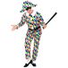 W WIDMANN MILANO Party Fashion - Harlekijnkostuum, vest, broek, riem, hoed, clown, facked kostuum, buffen, theater, themafeest, carnaval