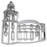 Städter stempeluitsteker, uitsteekvorm, roestvrij staal, zilver, 11 cm
