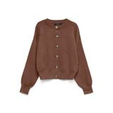 VERO MODA gebreid vest - bruin