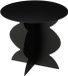 Mica Decorations Rafi Table d'appoint - H40 x Ø45 cm - Fer - Noir