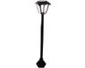 Lumisky Straatverlichting op zonne-energie H110CM LUMAX Noir